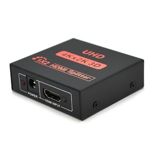 Сплітер Voltronic (YT-S-HDMI1-2-4K/17275) HDMI - 2xHDMI, чорний YT-S-HDMI1-2-4K/17275 фото