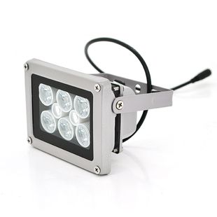 ІК прожектор YOSO 12V 16W, 6 + 2LED, IP66, 850нм, кут огляду 60 °, дальність до 30м, 110 * 86 * 63мм, BOX IRF-0812-3 фото