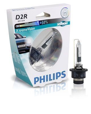 Автолампа Philips D2R 85V 35W P32D-3 / X-TREME VISION - НА 50% ЗБІЛЬШЕНИЙ СВІТЛОВИЙ ПОТІК / 1ШТ. BLISTER 85126XVS1 фото товару