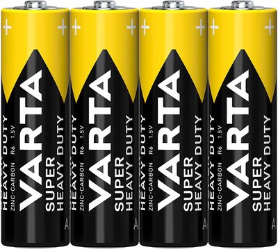 Батарейка Varta Superlife AA BLI 4 Zinc-carbon 4008496556465 фото