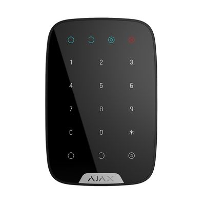 Бездротова сенсорна клавіатура Ajax KeyPad black KeyPad black фото