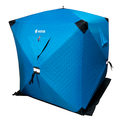 Палатка зимняя Axxis Cube 150х150х165 см Синий (ax-1117) ax-1117 фото