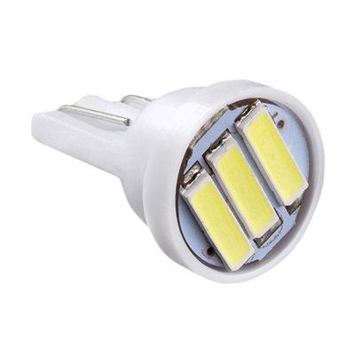 Лампа PULSO/габаритна/LED T10/3SMD-7020/12v/0.5w/120lm White (LP-121239) LP-121239 фото