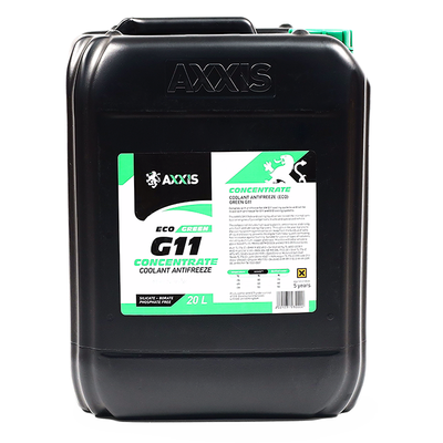 Антифриз Axxis ECO-80 C G11 концентрат 20 л 21,4 кг Green (P999-G11Gr ECO 20) P999-G11Gr ECO 20 фото