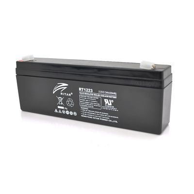Акумуляторна батарея AGM RITAR RT1223, Black Case, 12V 2.3Ah ( 177 х 35 х 62 (68) ) Q10 RT1223 фото