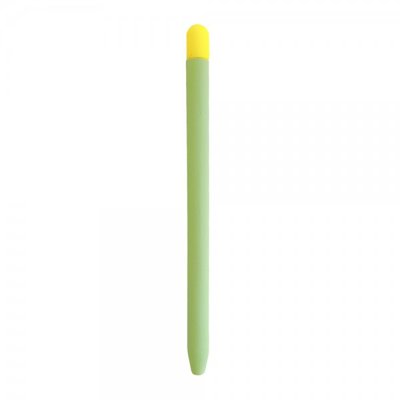 Чохол TPU Goojodoq Matt 2 Golor для стилуса Apple Pencil 2 Green/Yellow (1005002071193896GY) 1005002071193896GY фото