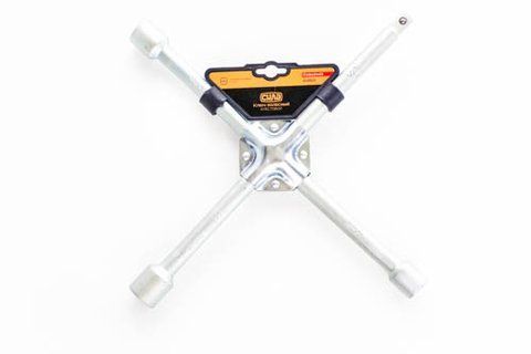 Ключ колісний хрестовий 17x19x21x1/2 (посилений) СИЛА 202620 фото товару