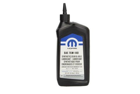 Олива MOPAR Synthetic Gear Oil 75W-140, GL-5, 1qt. 68218657AB. фото товару