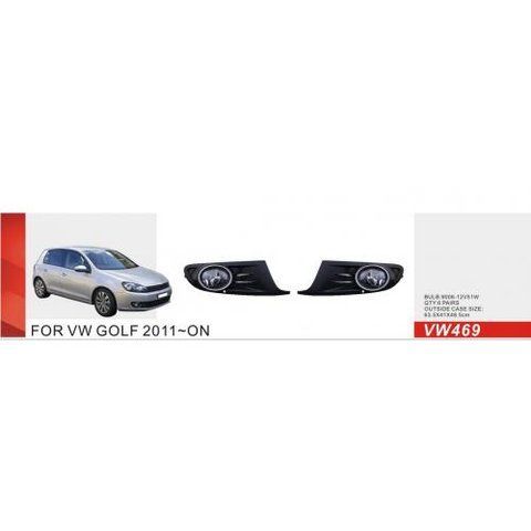 Фари дод. модель VW Golf-VI 2008-12/VW-469/9006-12v55W/ел.проводка (VW-469) VW-469 фото товару