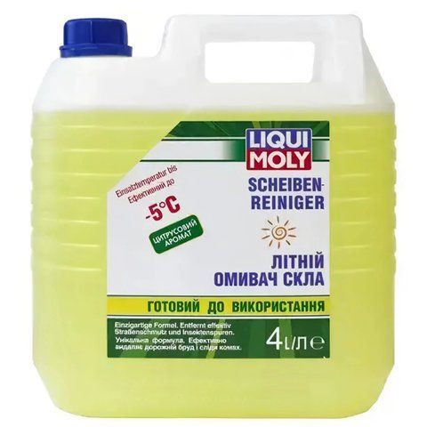 Омивач скла літній LIQUI MOLY Scheiben-Reiniger -5 &deg;C "Цитрус" 4 л (36002) 36002 фото товару