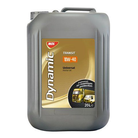 Олива моторна MOL Dynamic Transit 10W-40 20 л (13300390) 13300390 фото товару