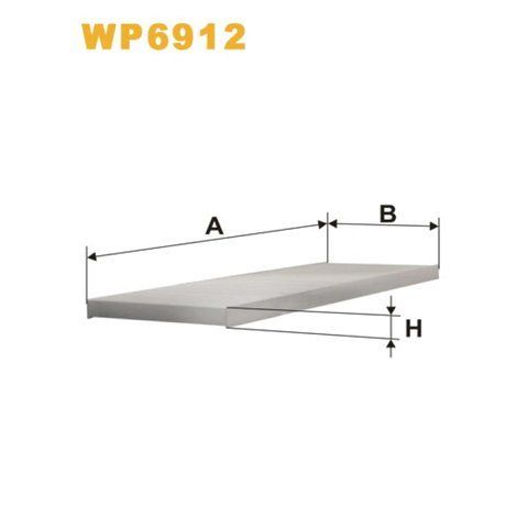 Фільтр салона Citroen Jumper I, Jumper II; Fiat Ducato (94->), Ducato 2002; Peugeot Bo Wix Filters (WP6912) WP6912 фото товара