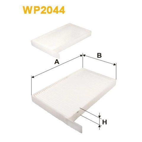 Фільтр салона Hyundai H 1 Wix Filters (WP2044) WP2044 фото товара