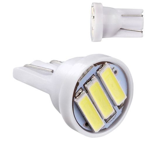 Лампа PULSO/габаритна/LED T10/3SMD-7020/12v/0.5w/120lm White (LP-121239) LP-121239 фото