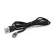 Магнітний кабель PiPo USB 2.0, 1m, 2А, тканинна оплетка, броньований, Black, OEM 18162 фото 1