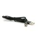 Магнітний кабель PiPo USB 2.0, 1m, 2А, тканинна оплетка, броньований, Black, OEM 18162 фото 2