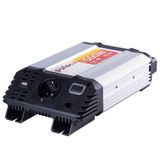 Фото Перетворювач напруги PULSO/IMU-520/12V-220V/500W/USB-5VDC2.0A/мод.хвиля/клеми (IMU-520) IMU-520: Електрослон