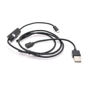 2 in 1 MicroUSB/PC HD эндоскоп YT-En-2SW м'який дріт, 1м YT-En-1SW фото