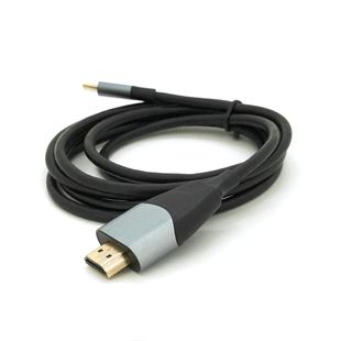 Кабель HDMI (тато) - Type-C (тато), 4K, 30HZ, Chip:AG9310, 1.8m, Black YT-HDMI (M)-Type-C (M) фото