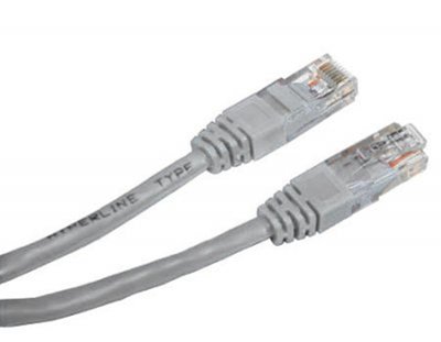 Патч-корд UTP Cablexpert (PP12-30M) літий, 50u "штекер із засувкою, 30 м, сірий PP12-30M фото