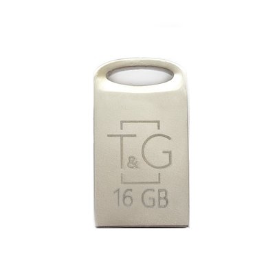 Флеш-накопичувач USB 16GB T&G 105 Metal Series Silver (TG105-16G) TG105-16G фото