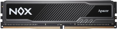 Модуль пам`ятi DDR4 8GB/2666 Apacer NOX (AH4U08G26C08YMBAA-1) AH4U08G26C08YMBAA-1 фото