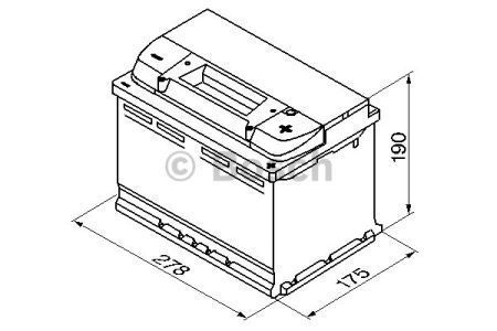 Акумулятор BOSCH 77Ah 12V S5008 R EN780 0092S50080 фото товару