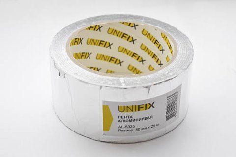 Стрічка клейка алюмінієва 50мм*25м UNIFIX AL-5025 фото товару