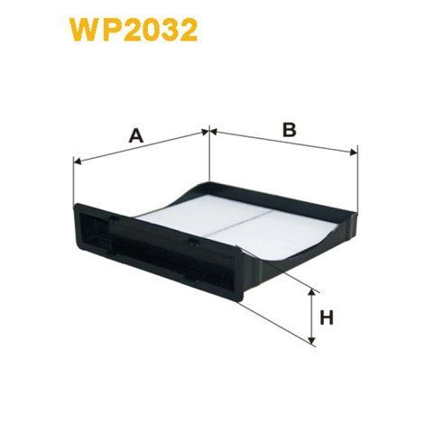 Фільтр салона Subaru Forester, Impreza III, Impreza IV, XV Wix Filters (WP2032) WP2032 фото товара
