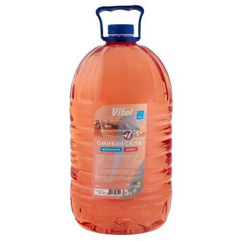 Омивач скла всесезонний VITOL "--5" Дюшес 5л VV-52 фото товару