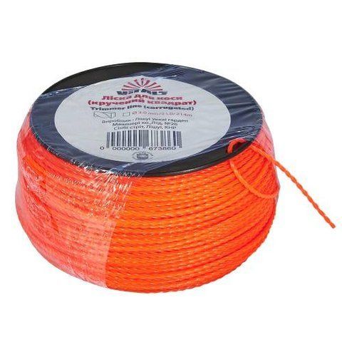 Ліска для тримерів в бухті Vitals (кручений квадрат) 3.0mm*3LB (214 м.) 67386 фото товару