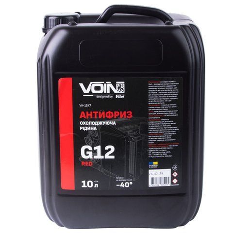Антифриз VOIN G12 Red 10л VA-1247 фото товару