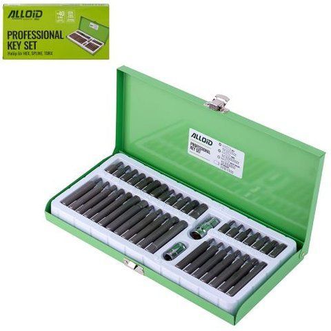 Alloid. Набор бит шестигранных, SPLINE, TORX 40 предм. (НБ-3840) NB-3840 фото товара