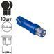 Лампа PULSO/габаритная/LED T5/1SMD-3030/12v/0.5w/3lm Blue (LP-120302) LP-120302 фото 6