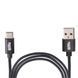 Кабель VOIN CC-1802C BK USB - Type C 3А, 2m, black (швидка зарядка/передача даних) (CC-1802C BK) CC-1802C BK фото 3