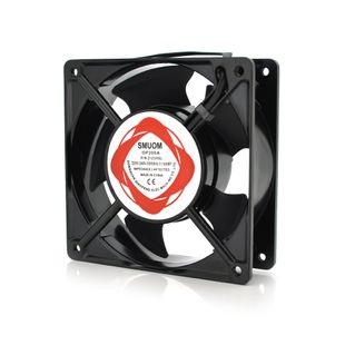 Кулер для охолодження серверних БП SMUOM 12038 DC sleeve fan під пайку - 120 * 120 * 38мм, 220V, 2600об / хв, Q40 DP200A фото