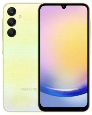 Смартфон Samsung Galaxy A25 SM-A256 6/128GB Dual Sim Yellow (SM-A256BZYDEUC) SM-A256BZYDEUC фото