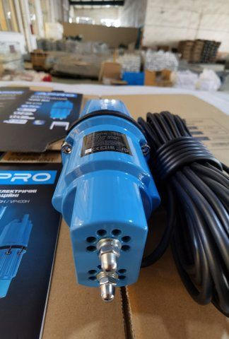Насос вібраційний VP400Н нижн. забор, 400Вт, 22 л/хв, 2 клапана, кабель 15м APRO 899602 фото товару
