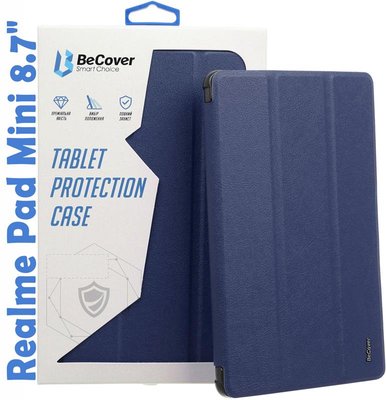 Чохол-книжка BeCover Smart для Realme Pad Mini 8.7" Deep Blue (708258) 708258 фото