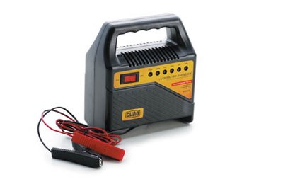 Зарядний пристрій для авто 4А, 6-12В, до 60Ah (підходить на свинцево-кислотні АКБ) (світлодіодний індикатор) СИЛА 900201 фото