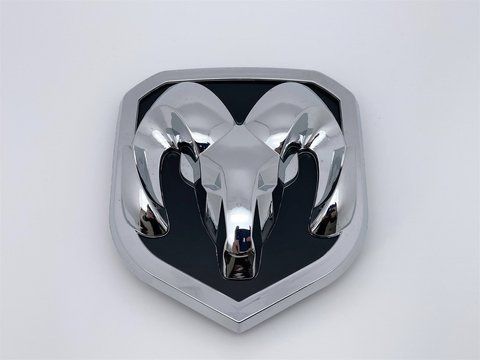 Емблема решітки радіатора Dodge RAM 1500 2500 3500 3500 (Додж) 120*135 мм (68140 322AA) do007 фото товару