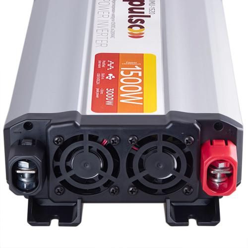 Преобраз. напряжения PULSO/IMU-1520/12V-220V/1500W/USB-5VDC2.0A/мод.волна/клеммы (IMU-1520) IMU-1520 фото