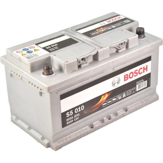 Акумулятор BOSCH 85Ah 12V S5010 R EN800 0092S50100 фото товару