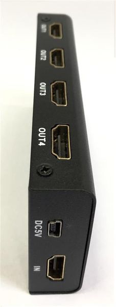 Розгалужувач (спліттер) Atcom (15190) HDMI 4 порти, підтримка UHD 4K 15190 фото