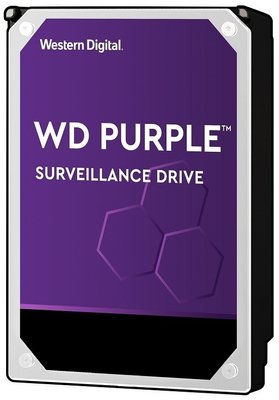 Накопичувач HDD SATA 2.0TB WD Purple 5400rpm 64MB (WD23PURZ) WD23PURZ фото