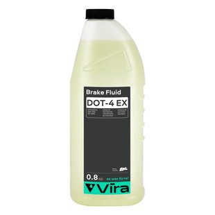 Рідина гальмівна VIRA Brake Fluid DOT-4 EX 0,8 л (VI1203) VI1203 фото