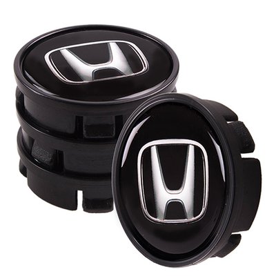 Заглушка колісного диска Honda 60x55 пряма універсальна силіконова (4 шт.) (53143) 53143 фото