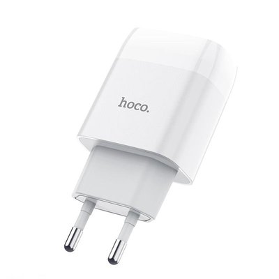 Зарядний пристрій Hoco C72A Glorious (1USB, 2.1А) White (6931474712899) 6931474712899 фото
