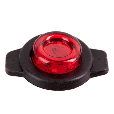 Повторитель габарита (круглый) LED 12/24V красный плоский 43*60*25мм (TH-306/1-red) TH-306/1-red фото