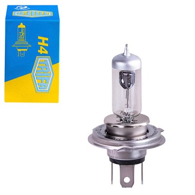 Лампа автомобільна Галогенна лампа для фари Trifa H4 12V 60/55W PRIME (51661) 51661 фото